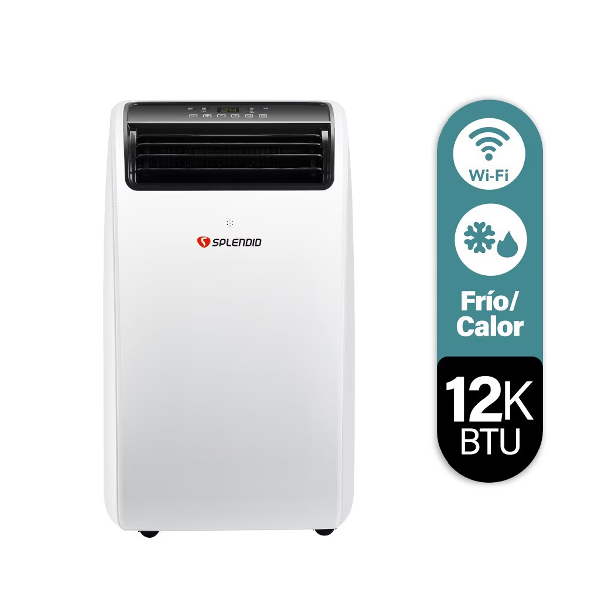 Aire acondicionado portátil 12000 BTU Frío/Calor WiFi Splendid